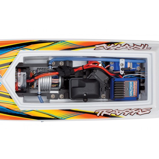 Traxxas Blast Race Boat, TQ2.4GHz, USB - Orange