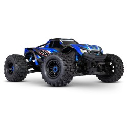 Traxxas Wide Maxx 1/10 Scale 4WD Brushless Electric Monster Truck, VXL-4S, TQi - BLUE