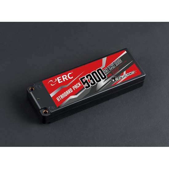 SUNPADOW ERC Power Lipo battery 5300mAh-2S1P-7.4V
