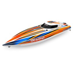 Traxxas Disruptor 4S High-Performance Boat Orange 