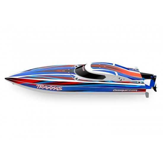 Traxxas Disruptor 4S High-Performance Boat Orange 