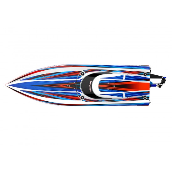 Traxxas Disruptor 4S High-Performance Boat Blue