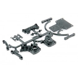Gear Box - Rear Suspension Arm Hinge Pin Braces Plastics - S, 124010