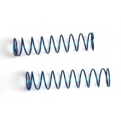 Rear Shock Spring blue (2pcs) - S10 Twister SC, 124105