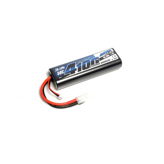 ANTIX by LRP 4100 - 7.4V - 50C LiPo Car Stickpack Hardcase - Tamiya Plug