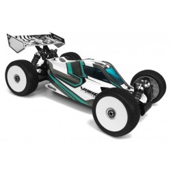 Bittydesign Vision clear 1/8 buggy body Mugen MBX8 Eco Pre-cut Electric