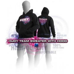 Hudy Sweater Hooded - Black (Xl), H285501XL