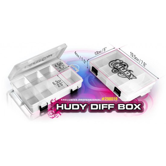 HUDY DIFF BOX - 8-COMPARTMENTS, H298019