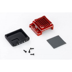 Hobbywing Spare Aluminium Case Set for X120A V3.1 Red