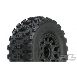Badlands MX SC 2.2"/3.0" M2 (Medium) All Terrain Tires Mounted on Raid Black (PRO1015610)