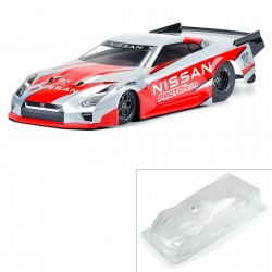 Nissan GT-R R35 Pro Mod Clear Body for Losi 22S No Prep Drag Car & Other SC-Based Drag Cars (PRM158500)