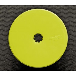 Velocity 2.2 Wide Front Yellow Wheels (2) for B4 & B4.1, PR2666-02
