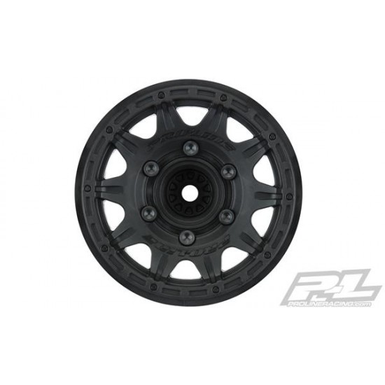 Raid 2.8" Black 6x30 Removable Hex Wheels F/R (PRO277403)