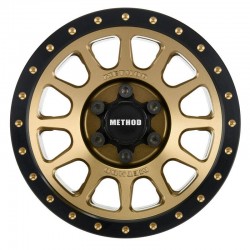 Method 305 NV Bronze 2.9" Aluminum Wheel Faces (2) for Axial SCX6 Stock Front or Rear Wheels (PRO280400)