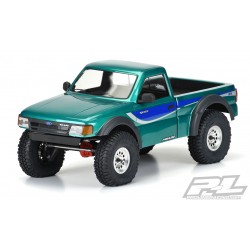 1993 Ford Ranger Clear Body Set with Scale Molded Accessories for 12.3" (313mm) Wheelbase Scale Crawlers (PRO353700)