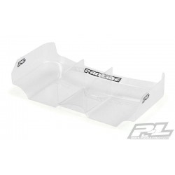 Air Force 2 Lightweight 6.5 Clear Rear  Rear Wing with Center Fin (2) for 1:10
