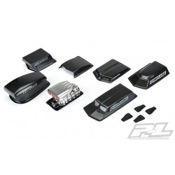 No Prep Drag Racing Optional Hood Scoops and Blowers Variety Pack (Clear) (PRO636800)