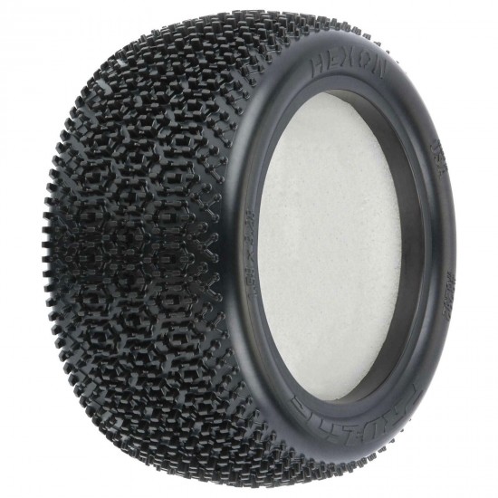 Hexon 2.2" CR3 (Medium Carpet) Off-Road Carpet Buggy Rear Tires (2) (PRO8292303)
