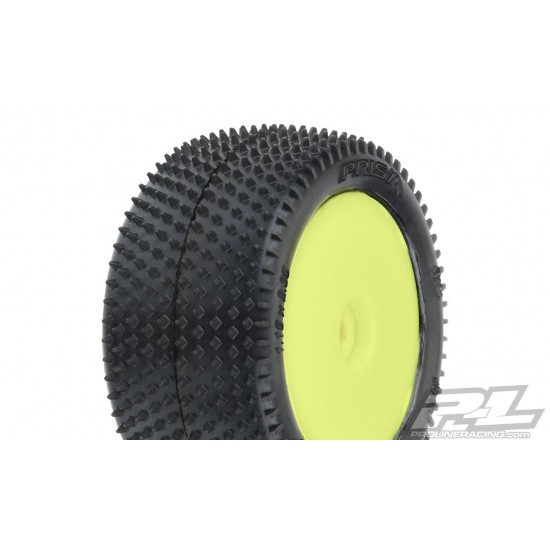 Prism Carpet Tires MTD Yellow Mini-B Rear - 8297-12 (PRO829712)