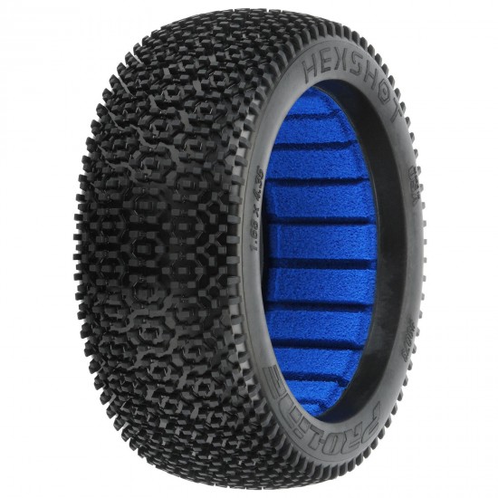 Hex Shot M3 (Soft) Off-Road 1:8 Buggy Tires (2) for Front or Rear (PRO907302)