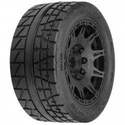 Proline Menace HP Tire Fr/Rr 5.7 Mtd 24mm Blk Raid (2)