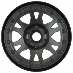 1/10 Impluse F/R 2.2" 12mm Crawler Wheels (2) Black