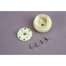 Main diff gear w/side cover plate & screws, TRX2381