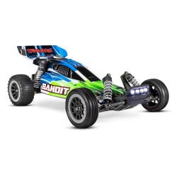 Traxxas Bandit TQ 2.4GHz LED lights (incl. battery/charger) - Green