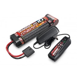 TRAXXAS BATTERY/CHARGER COMPLETER PACK  2969 CHARGER AND 2923X FLAT BATTERY