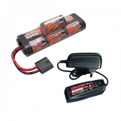 TRAXXAS BATTERY/CHARGER COMPLETER PACK  2969 CHARGER/2926X HUMP BATTERY