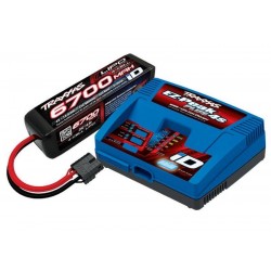 Battery/Charger Completer Pack (Includes #2981 ID Charger (1), #2890X 6700Mah 14.8V 4-Cell 25C Lipo Battery (1)
