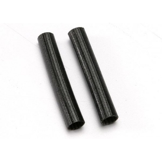 Heat shield tubing, fiberglass (2) (black), TRX3149A