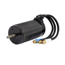 Motor, 2000Kv 77mm, brushless (with 6.5mm gold-plated connectors & high-efficiency heatsink)