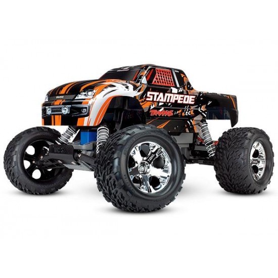 Traxxas Stampede XL-5 TQ (no battery/charger), Orange
