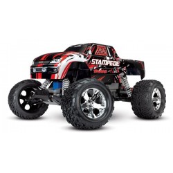 Traxxas Stampede XL-5 TQ (no battery/charger), Red, TRX36054-4R