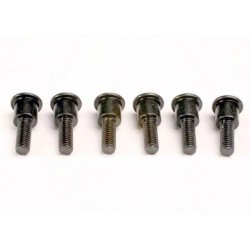 Attachment screws, shock (3x12mm shoulder screws) (6), TRX3642