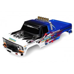 Body, Bigfoot® Flame, Officially Licensereplica (painted, decals applied), TRX3653