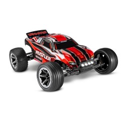 Traxxas Rustler TQ 2.4 GHz LED lights (incl. battery/charger) - Red