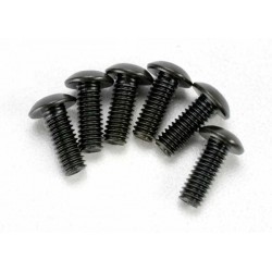 Screws, 4x12mm button-head machine (hex drive) (6), TRX3937