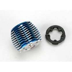 Cooling head, PowerTune (machined aluminum, blue-anodized) (, TRX5237