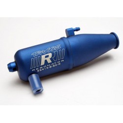 Tuned pipe, Resonator, R.O.A.R. legal, blue-anodized (alumin, TRX5541X