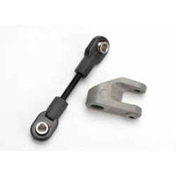 Servo horn, steering/ linkage, steering (3x30 threaded rod)/, TRX5545