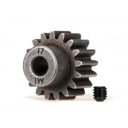 Gear, 17-T pinion (1.0 metric compatible with steel spur gea, TRX6490X