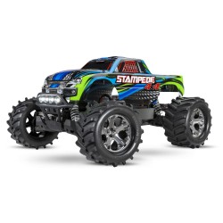 Traxxas Stampede 4X4 TQ 2.4GHz LED lights (incl. battery/charger) - Blue