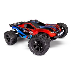 Traxxas Rustler 4X4 TQ 2.4GHz LED lights (incl. battery/charger) - Red