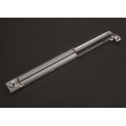 Cover, center driveshaft (clear), TRX6741