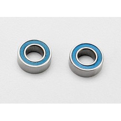 Ball bearings, blue rubber sealed (4x8x3mm) (2), TRX7019