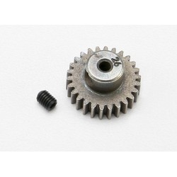 Gear, 26-T pinion (48-pitch, 2.3mm shaft)/ set screw, TRX7040