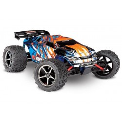 Traxxas E-Revo 1/16 4x4 Brushed TQ (incl battery/charger), Orange
