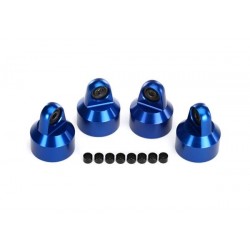 Shock caps, GTX shocks/ springaluminum (blue) (4) spacers(8), TRX7764A